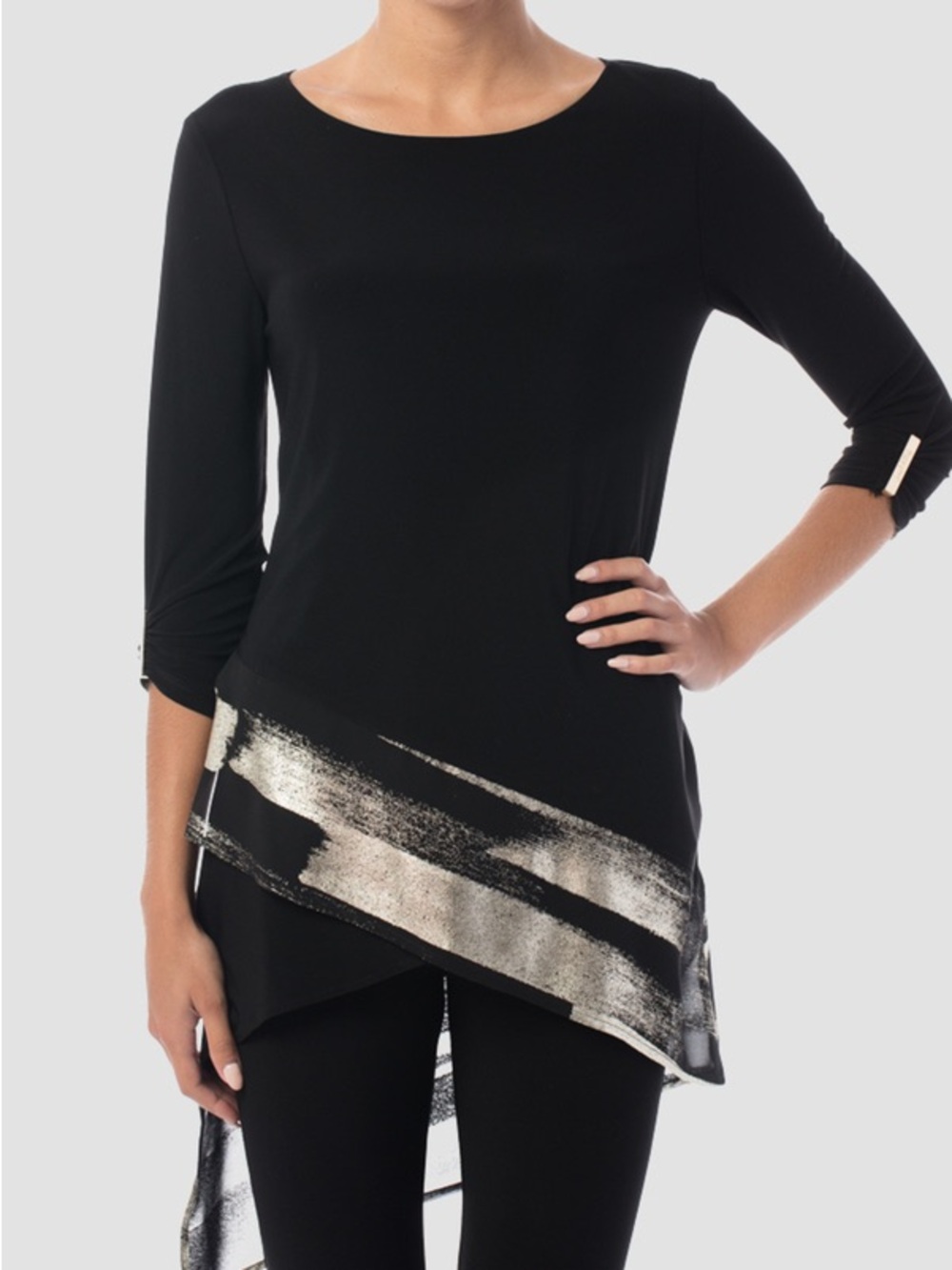 Joseph Ribkoff Asymmetric Tunic Shirt